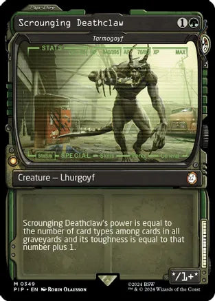 Scrounging Deathclaw - Tarmogoyf (Showcase)