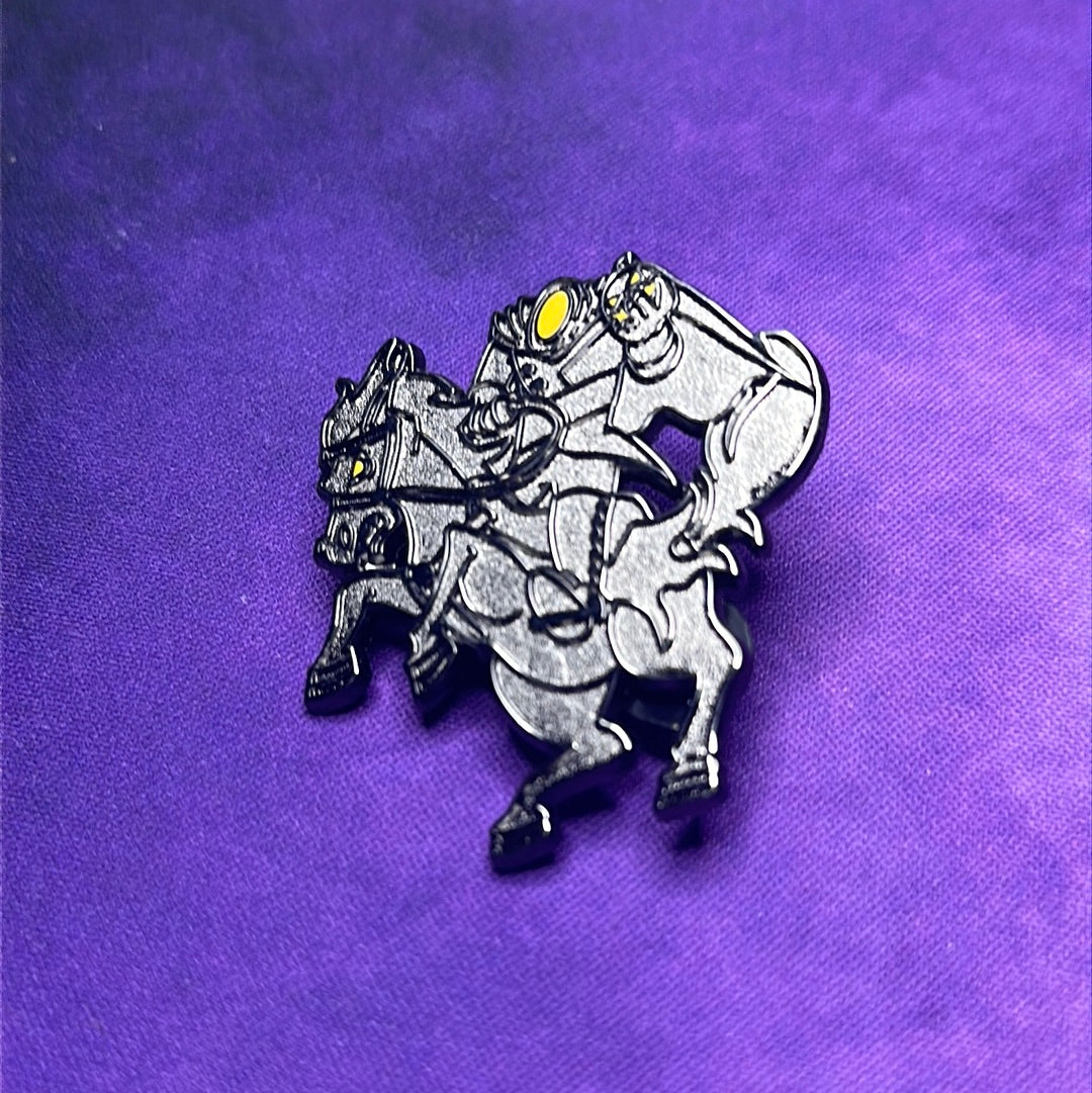 Headless Horseman Alt Art Pin