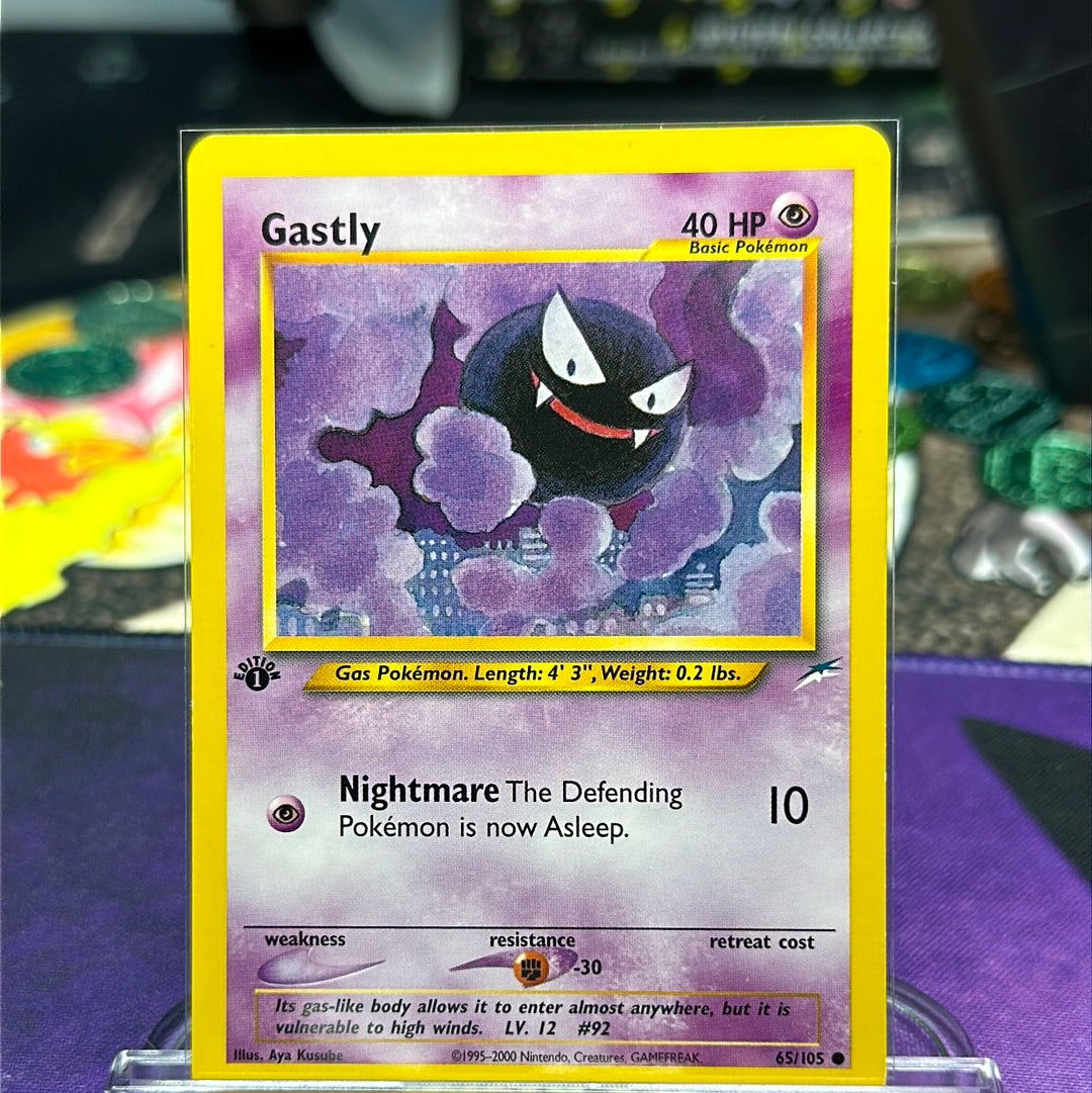 Gastly 1st Edition